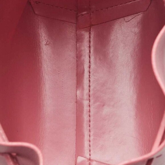 Mansur Gavriel Blush Vegetable Tanned Leather Mini Mini Bucket Bag - Picture 5 of 10